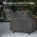 PALON Waterproof BBQ Grill Cover 72-Inch, Heavy Duty Outdoor Gas Grill Covers, with Drawstring Barbecue Covers for Weber Char-Broil Brinkmann Nexgrill and More, All Weather Barbecue Grills Protector - Grill Parts America