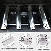 Grill Replacement Parts for Charbroil 463347017 463361017 463277017 463673017 463376217 463342119 463376018P2 Gas Grill, Stainless Steel Heat Plate Tend Crossover Tubes Grill Burner for Charbroil - Grill Parts America