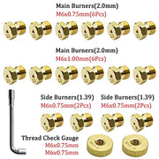 GardenNow 12FT 3/8" ID Natural Gas Hose, Low Pressure LPG Hose with Quick Connect, for Weber, Char-Broil, Pizza Oven, Patio Heater and More NG Appliance Propane to Natural Gas Conversion Kit - Grill Parts America