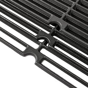 Hisencn 17.75 Inch Cooking Grate for Brinkmann Grill Replacement Parts, 810-2410-S, 810-2511-S, 810-8411-5, 810-7490-F, 810-8410-F, 810-8411-C, Porcelain Cast Iron Cooking Grids 17.75" x 26.7", 3-Pack - Grill Parts America