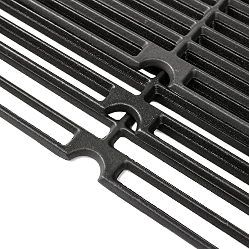 Hisencn 17.75 Inch Cooking Grate for Brinkmann Grill Replacement Parts, 810-2410-S, 810-2511-S, 810-8411-5, 810-7490-F, 810-8410-F, 810-8411-C, Porcelain Cast Iron Cooking Grids 17.75" x 26.7", 3-Pack - Grill Parts America