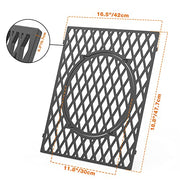Onlyfire Cast Iron Sear Grate for Weber New Genesis 2022 Gas Grills, BBQ Grilling Grate Replacement for Weber Crafted Frame Kit - Grill Parts America