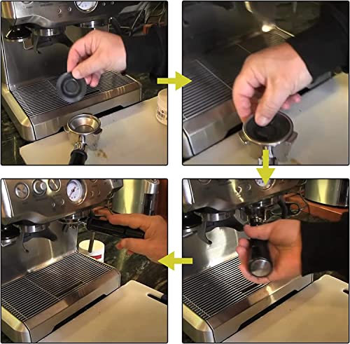 Denkuhin Espresso Cleaning Disc for Breville Espresso Machine, 2