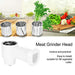 Meat Grinder Outlet, Meat Grinder Head, Vegetable Chopper Parts for Kitchen Home - Kitchen Parts America