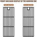 PETKAO Grill Grates for Charbroil 463673519 463673517 463625217 463625219 Grill Grates 463673019 463673017 463673617 Performance 2 Burner Grill Replacement Parts G470-0003-W1 G470-0002-W1 - Grill Parts America