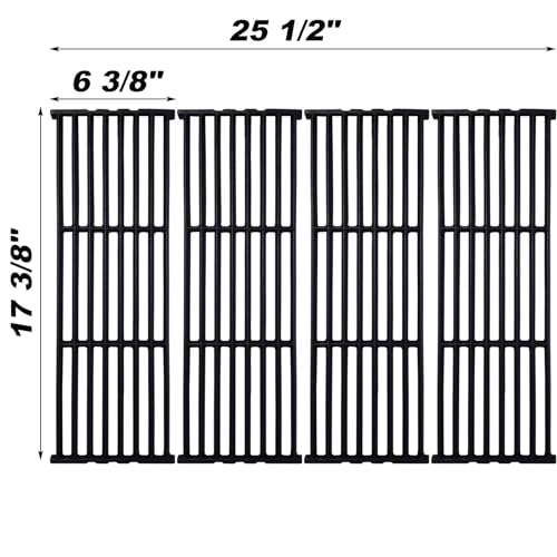 Baron 440 9221-64 Grill Grates Replacement Parts for Broil King Huntington Grill Parts Broilking 9221-54 6120-64 Baron 320 Broil Mate 7120-64 Huntington Rebel 6020-64 Gas Grill Cooking Grid Grates - Grill Parts America