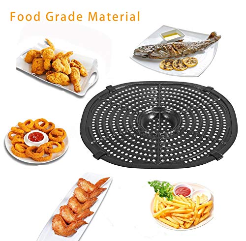 Air Fryer Replacement Grill Pan For Power XL Gowise 7QT Air Fryers, Crisper Plate,Air fryer Accessories, Non-Stick Fry Pan, Dishwasher Safe - Grill Parts America