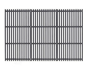 SHINESTAR 17'' x 9 1/2" Grill Grates for Charbroil Tru Infrared 463242716, 463276016, 463242715, Nexgrill 720-0882A, Lowe's 639322, Porcelain-enameled Cast-Iron Cooking Grid, Set of 3 - Grill Parts America