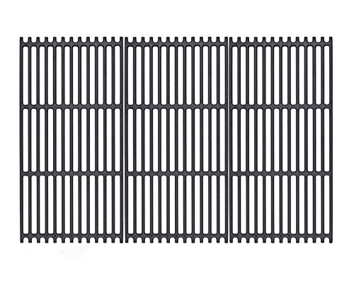 SHINESTAR 17'' x 9 1/2" Grill Grates for Charbroil Tru Infrared 463242716, 463276016, 463242715, Nexgrill 720-0882A, Lowe's 639322, Porcelain-enameled Cast-Iron Cooking Grid, Set of 3 - Grill Parts America
