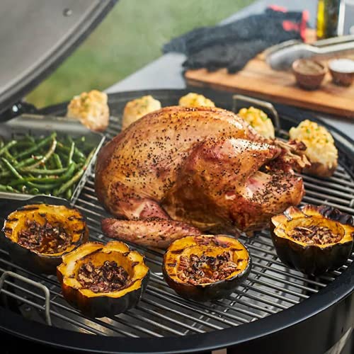 Hisencn 7432 Cooking Grid, 85042 Lower Grate, 63013 Charcoal Grates for Weber 18-inch Smokey Mountain Cooker, Charcoal Smoker Grill 80634, 3 Pack - Grill Parts America