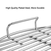 Hisencn 7432 Cooking Grid, 85042 Lower Grate, 63013 Charcoal Grates for Weber 18-inch Smokey Mountain Cooker, Charcoal Smoker Grill 80634, 3 Pack - Grill Parts America