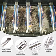 Grill Replacement Parts for Nexgrill 6 Burner 720-0898, 720-0898A, Nexgrill 720-0888, 720-0888N, 720-0830H, 720-0783E Gas Grill Models. Grill Burner Tubes, Heat Shield Tent Plates Replacement Kit - Grill Parts America