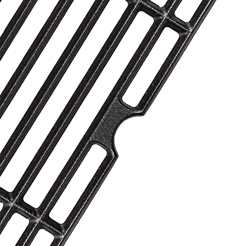 Uniflasy Cast Iron Cooking Grates for Dyna glo DGH450CRP DGH450CRP-D 4 Burner, DGH485CRP DGH474CRP 5 Burner Cooking Grid Replacement Part Kit - Grill Parts America