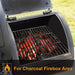 GRISUN Grill Grates for Oklahoma Joe's Longhorn Combo Grill, for Charcoal Firebox Area, Nexgrill 720 0826, Charbroil 461251314, Cast Iron Grill Grids for Longhorn Combo Charcoal/Gas Smoker 2 PCS - Grill Parts America