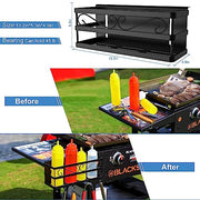 Grill Caddy | GDNEASE Blackstone Grilling Accessories | Removable BBQ Caddy for 28"/36" Blackstone Spatula Tool Holder | Blackstone Caddy for Griddle | Griddle Caddy Tool-Free & Easy to Install - Grill Parts America