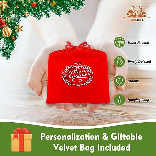 Personalized BBQ Grill Ornaments 2023 - Barbecue Ornament - Polyresin Barbeque Ornament for Chrismtas Tree- BBQ Grill Smoker Christmas Ornament - Unique Griller Gift - Grill Parts America