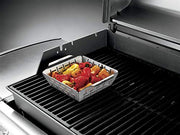 Weber Small Stainless Steel Vegetable Basket,Silver - Grill Parts America
