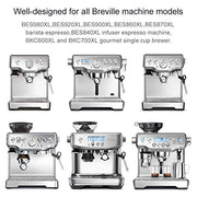 Possiave 12-Pack Charcoal Water Filters Compatible with Breville BWF100 Machines, Breville Espresso Machine Water Filter Replacements - Kitchen Parts America