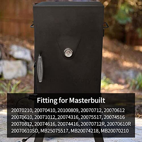 SUONA Grill Heating Element and Electric Smoker for Masterbuilt 1500 Watt Heating Element with Adjustable Thermostat Cord Controller Replacement Parts for Masterbuilt Smokers & Turkey Fryers - Grill Parts America