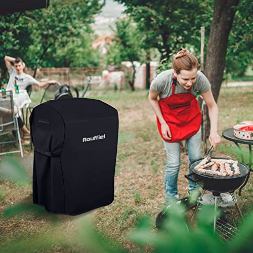 Rouffiel Gas Grill Covers, 30 inch BBQ Grill Cover 600D Heavy Duty Waterproof, Outdoor Barbecue Cover Non-Fade and Rip Proof Fits Grills of Weber, Char-Broil - Grill Parts America