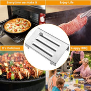 Hisencn 67060 Grill Heat Deflector for Weber Spirit II 200 and 300 Series, Spirit II E210, E220, E310, S210/220, S310/320 with Front Control, Stainless Steel Weber Spirit II Grill Parts - Grill Parts America