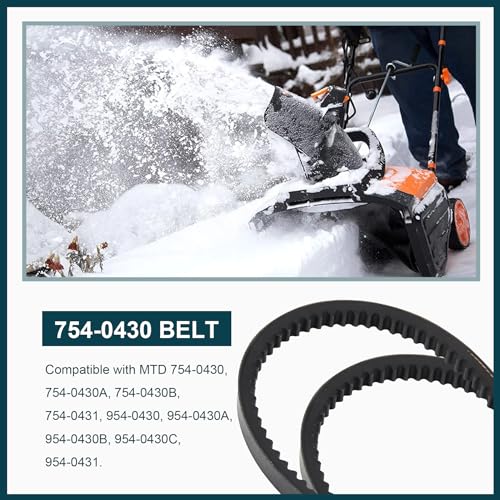 Auger Drive Belt for Two-Stage Snow Blowers - Thumbnail 4