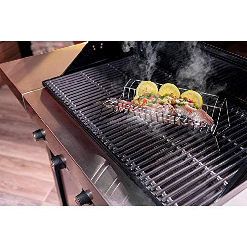 Char-Broil 140020 Grill+ Multi Rack, Stainless Steel - Grill Parts America