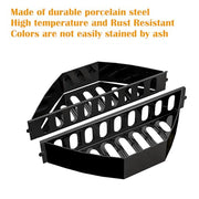 Charcoal Basket Briquet Holders/Ash Catcher and One-Touch Cleaning System Accessories for 22-1/2" Weber Kettle Grill 7403,7444 Replacement Parts for Weber Charcoal, Master Touch Series Grills - Grill Parts America