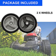 ZALANA Set of 2 Front Drive Wheels 583719501 194231X460-401274X460Front Drive Tires Wheels for Craftsman Mower - Fit for Craftsman Husqvarna & HU Front Wheel Drive Self Propelled Lawn Mower, Gray - Grill Parts America