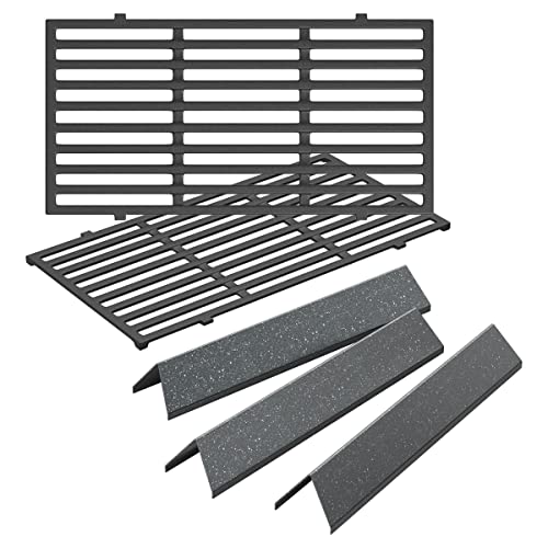 SafBbcue 7635 7637 Replacement Parts for Weber Spirit 200 Flavorizer Bars Weber Spirit E210 Grates Weber Spirit E210 S210 E220 Grill Parts 46110001 (2013-2017 Model) - Grill Parts America