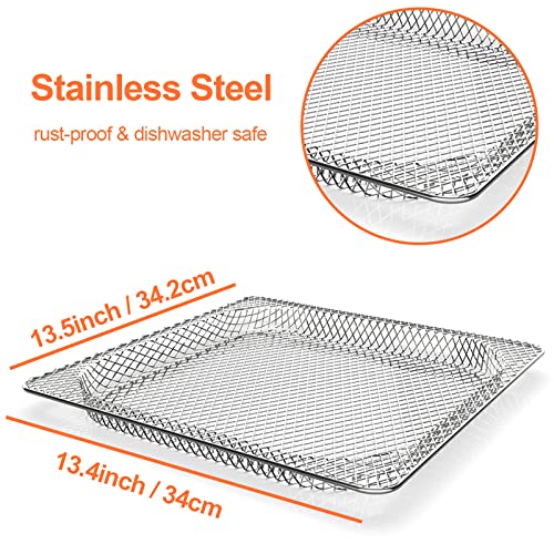 Air Fryer Oven Basket, Original Replacement Baking Trays for NINJA SP100 SP101 Foodi Digital Air Fryer Oven, Mesh Basket, Ideal Accessories for Air Frying and Dehydrating - Grill Parts America
