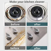 5PCS/Set BBQ Grill Brush and Scraper, Stainless Steel Kitchen Cleaning Brush Set, Cooktop Cleaning Brush, Three-Material Brush Head Perfect for Kitchen Grill Cooker Hood Corner Cleaning - Grill Parts America