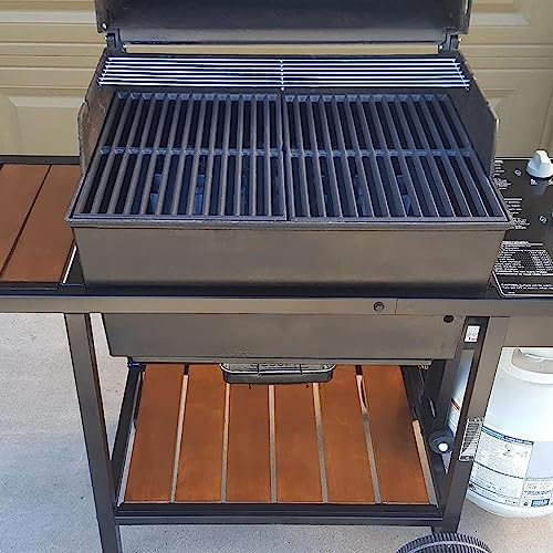 AOREWTGGH 7513 Grill Warming Rack for Weber Spirit 700, Genesis Silver B&C, 7513/88719 304 Stainless Steel Warming Rack Replacement for Weber Genesis 1000-5500, Gold B & C, 24.9 x 4.7 x 4 in - Grill Parts America