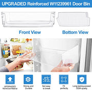 UPGRADED W11239961 Refrigerator Door Shelf Bin Compatible with Whirlpool Refrigerator Door Shelf Replacement Parts AP6333410, W10900538,4591452,PS12578777, Fit WRS321SDHZ01,WRS315 Shelf, WRS311,WRS325 - Grill Parts America