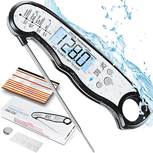 Instant Read Meat Thermometer for Grill and Cooking. Best