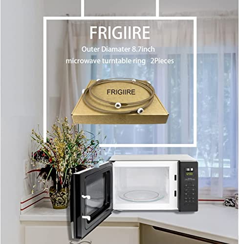 Microwave Turntable Ring Microwave Oven Rotating Roller Support Ring, Microwave Glass Plate Tray Wheel Ring(Large, 2 Pieces) - Grill Parts America