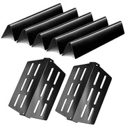 GasSaf 7620 Flavorizer Bar, 7622 Heat Deflectors Replacement for Weber 7621 65505 Genesis 300 Series E310 E320 E330 S310 S320 S330 Grill Part with Front Control Knobs (2011 & Newer) - Grill Parts America