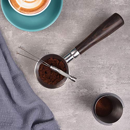 Espresso Coffee Stirrer, MATOW Stainless Steel Mini Whisk for Espresso Stirring Distribution – Professional Coffee Powder Stirring Tool - Kitchen Parts America