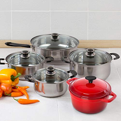 4 Sets Dutch Oven Knob Bakelite Replacement Knob Pot Lid Handle Compatible with Le Creuset, Aldi, Lodge and Other Enameled Dutch Oven, Black - Kitchen Parts America