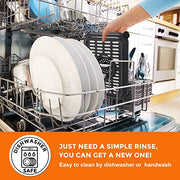 Air Fryer Replacement Parts for Ninja Foodi DualZone Air Fryers, 2 PCS Food Grade Air Fryer Accessories Grill Pan Plate Crisper Plate Rack Tray for Ninja DZ090 DZ201 DZ100 Air Fryer, Dishwasher Safe - Grill Parts America