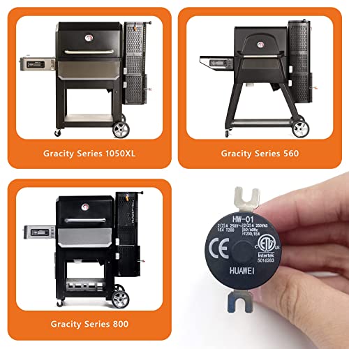 Replacement for Masterbuilt Hopper Lid/Door Switch Kit Part 3-Piece, Compatible with Masterbuilt Gravity Series 560/800/1050 XL & Digital Charcoal Grill + Smokers - Grill Parts America