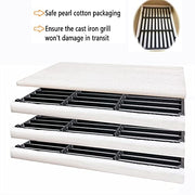Grill Grates for Charbroil Advantage 4 Burner 463343015 463344015 463344116, Advantage 2 Coal Parts 463340516 Gas Grill, G467-0002-W1 Cast Iron Cooking Grids for Tru Infrared 463336016, 16 15/16" - Grill Parts America