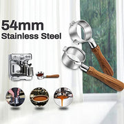 54mm Bottomless Portafilter, Leepesx Bottomless Filter Holder Compatible with Breville 8 Series and 54mm Breville Machines - Kitchen Parts America