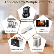 Sngihurg 3 PCS Upgraded Cord Organizer For Appliances,Cord Wrapper For Appliances,kitchen Appliance Cord Winder Compatible With Mixer,Blender,Coffee Maker,Air Fryer(White) - Kitchen Parts America