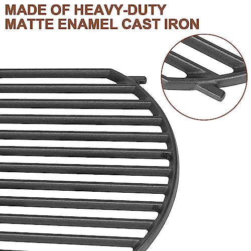 Outspark 64830 Grill Grate for Weber Gourmet BBQ System Sear Grate,Cast Iron Cooking Grid for Spirit/Spirit II 200/300 SER,Weber Genesis II E-310,II LX S-440,Cast Iron Gourmet BBQ System Accessory - Grill Parts America
