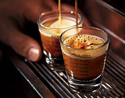 Shot Glasses Measuring cup Espresso Shot Glass Liquid Heavy Glass Wine Glass 2 Pack 26-Incremental Measurement 1oz, 6 Tsp, 2 Tbs, 30ml (Black and Red) - Kitchen Parts America