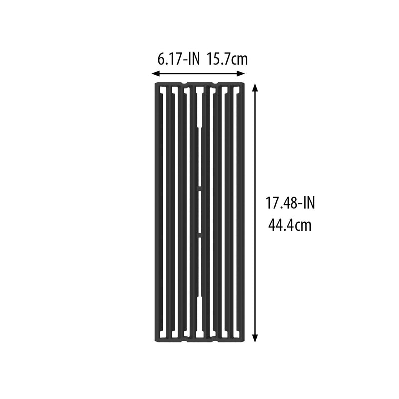 Broil King 11241 Grid-Baron Cast Iron Cooking Grate, one Size, Black - Grill Parts America