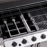 Grill Replacement Parts for Charbroil 463347017 463361017 463277017 463673017 463376217 463342119 463376018P2 Gas Grill, Stainless Steel Heat Plate Tend Crossover Tubes Grill Burner for Charbroil - Grill Parts America