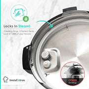 Sealing Ring for 8 Qt IP - Replacement Silicone Gasket Seal for 8 Quart Instapot Pressure Cooker - Insta Pot Accessories Fit for 8QT - 3 pack - Kitchen Parts America