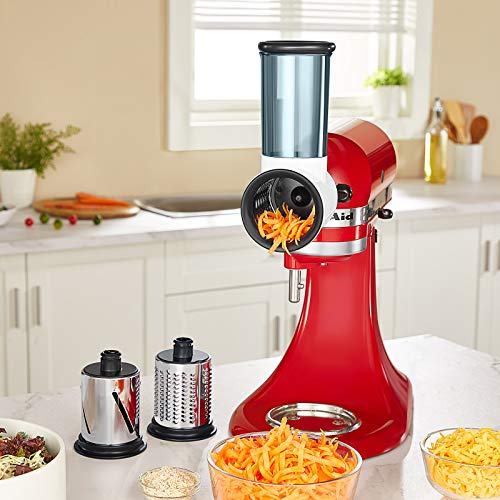HOZODO Slicer Shredder Attachment for KitchenAid Stand Mixer - Thumbnail 5